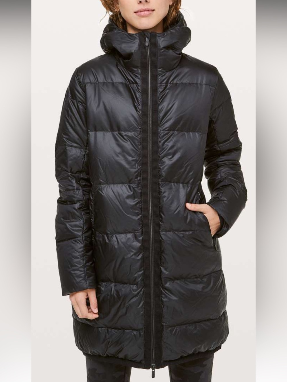 SALE 🔥NWT LULULEMON Women's Long Quilted Hooded Puffer Coat